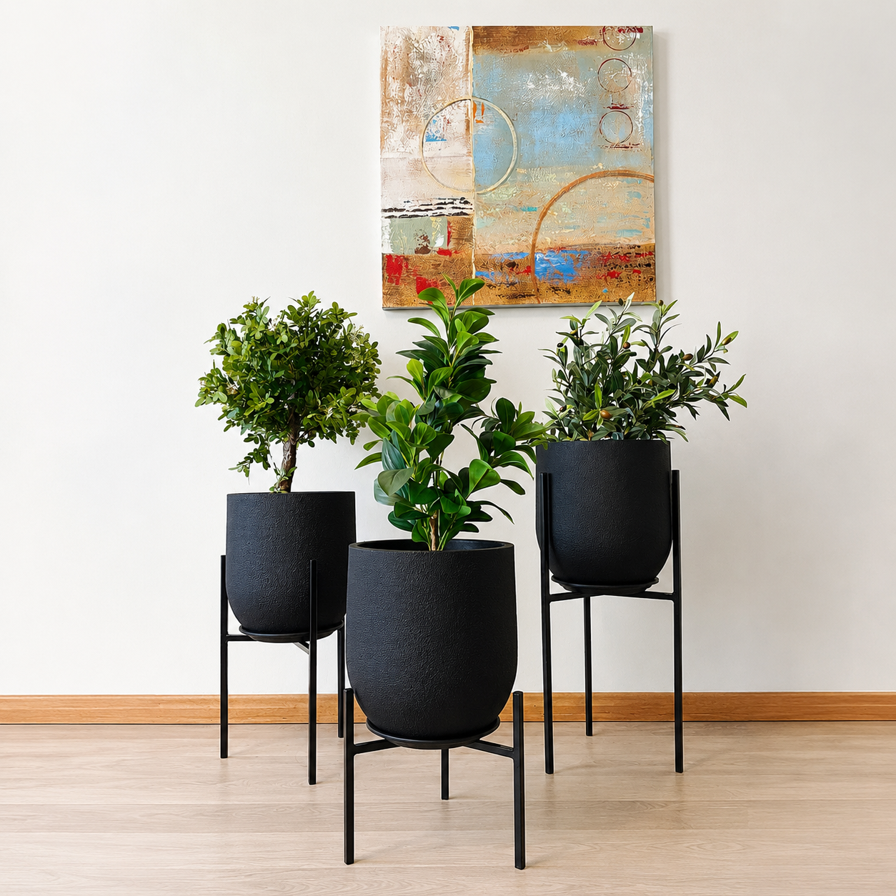 Trío Pedestal + Maceteros - Imagen 2